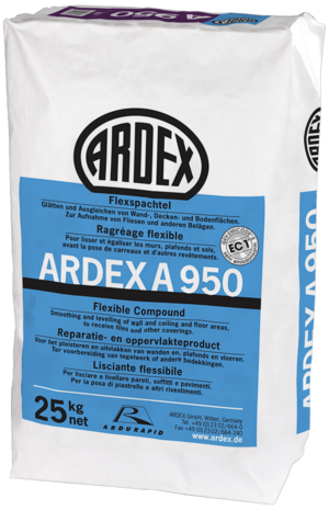 Elastīga špaktele ARDEX A 950