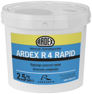 Universāla špaktele ātriem remontdarbiem ARDEX R4Rapid